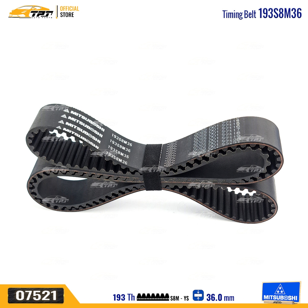 193S8M36 Dây Curoa Cam / Dây Đai Răng Toyota 4 RUNNER 3.0 V6 Mitsuboshi - Japan