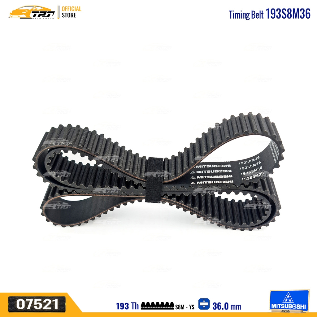 193S8M36 Dây Curoa Cam / Dây Đai Răng Toyota 4 RUNNER 3.0 V6 Mitsuboshi - Japan