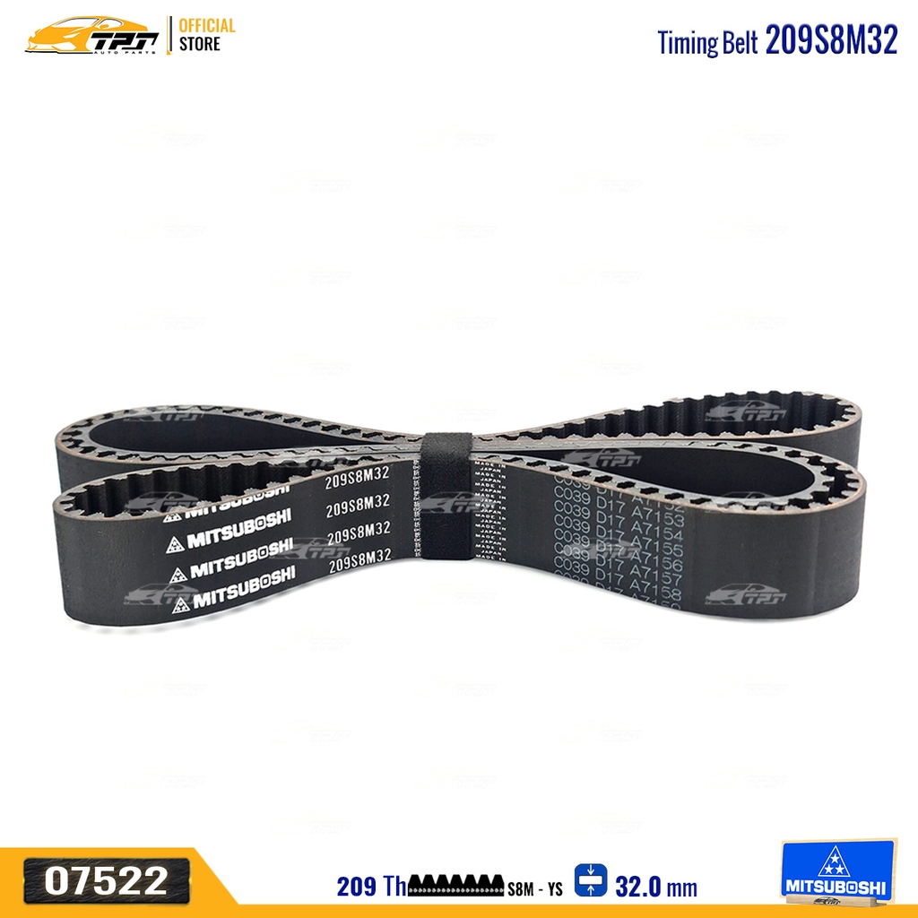 209S8M32 Dây Curoa Cam / Dây Đai Răng Lexus LS400 4.0 Mitsuboshi - Japan