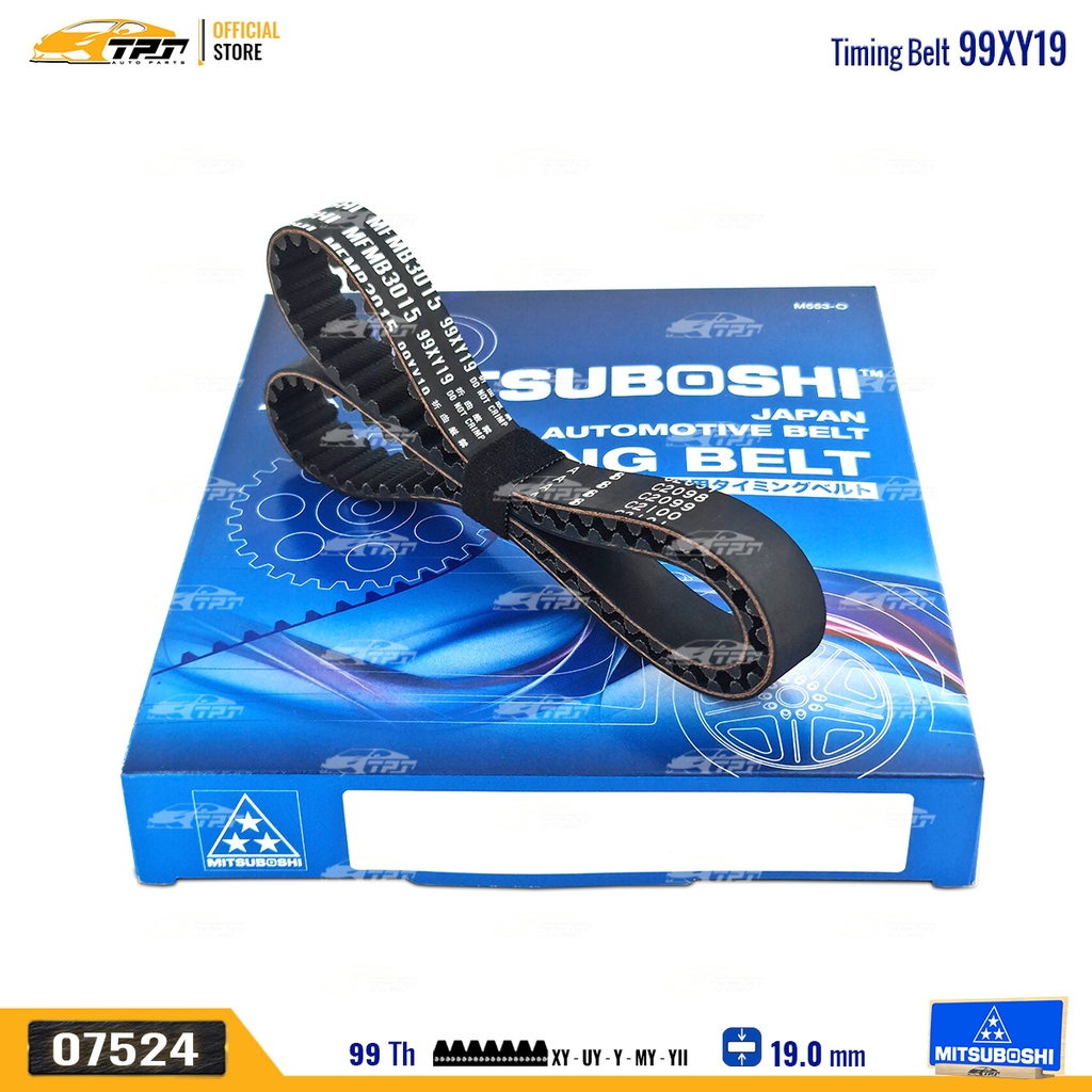 99XY19 Dây Curoa Cam / Dây Đai Răng Hyundai TERRACAN 2.5 - GALLOPER Mitsuboshi - Japan