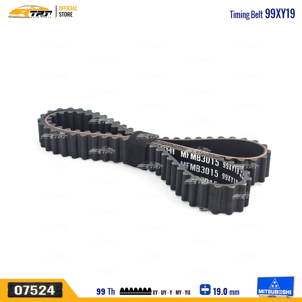 99XY19 Dây Curoa Cam / Dây Đai Răng Hyundai TERRACAN 2.5 - GALLOPER Mitsuboshi - Japan