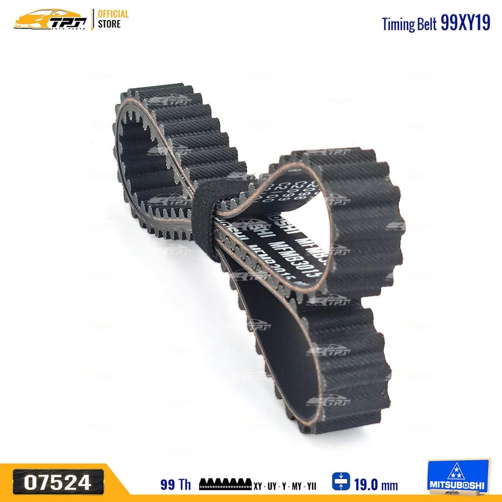 99XY19 Dây Curoa Cam / Dây Đai Răng Hyundai TERRACAN 2.5 - GALLOPER Mitsuboshi - Japan