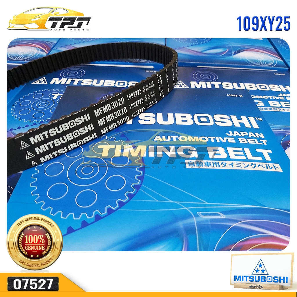 109XY25 Dây Curoa Cam / Dây Đai Răng Chevrolet AVEO 1.5 - Deawoo KALOS - LACETTI Mitsuboshi - Japan