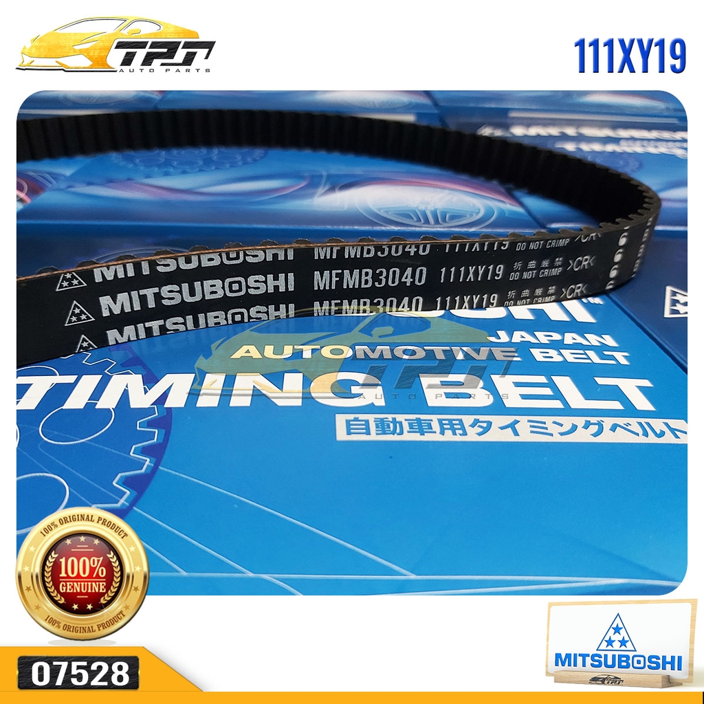 111XY19 Dây Curoa Cam / Dây Đai Răng Mitsubishi LANCER 2.0 Mitsuboshi - Japan