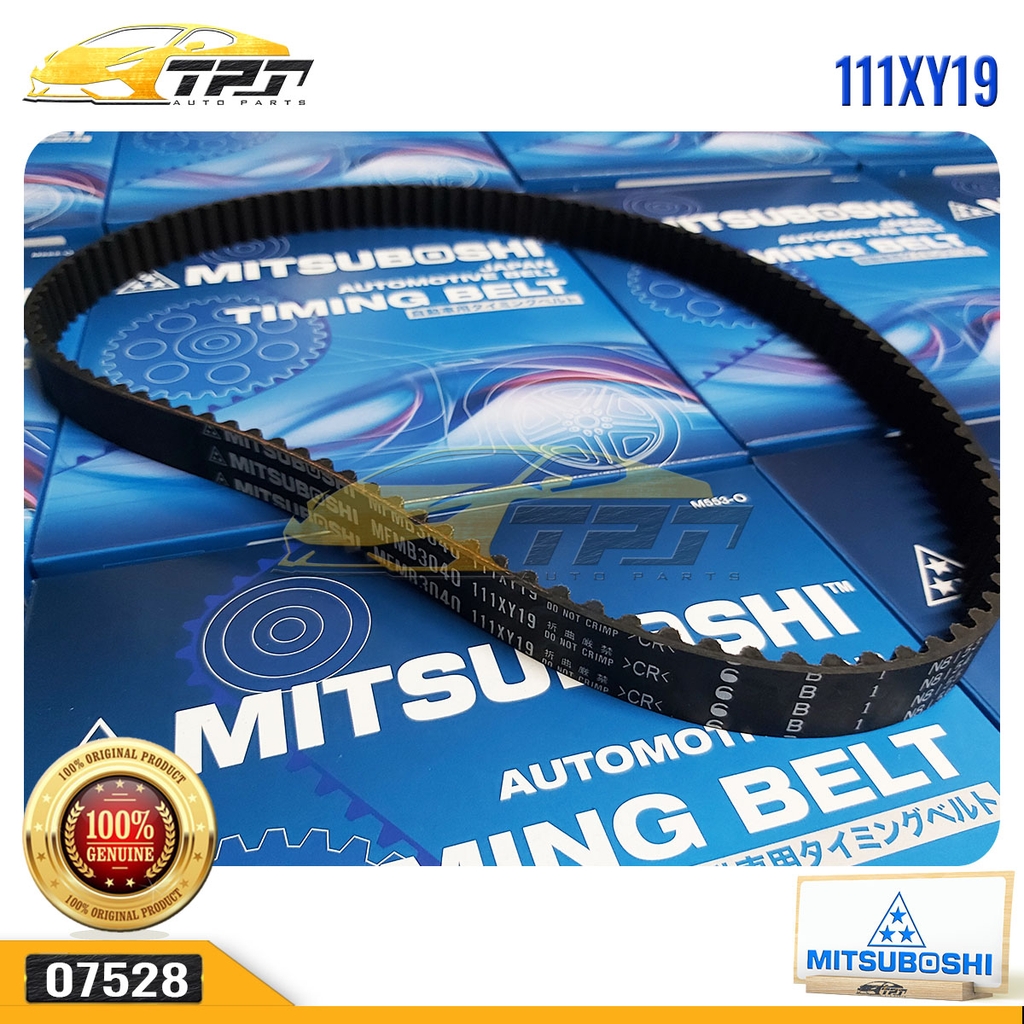 111XY19 Dây Curoa Cam / Dây Đai Răng Mitsubishi LANCER 2.0 Mitsuboshi - Japan