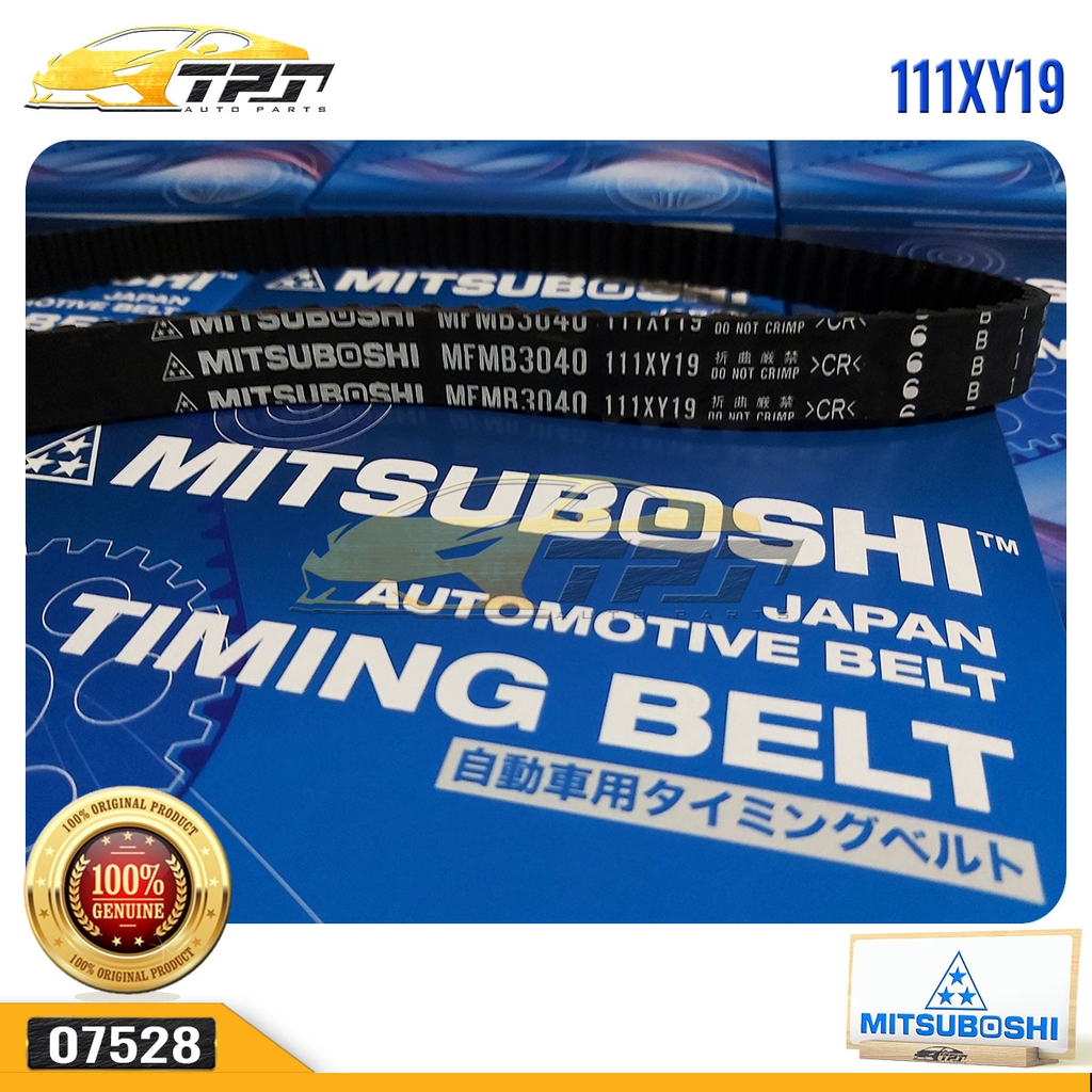 111XY19 Dây Curoa Cam / Dây Đai Răng Mitsubishi LANCER 2.0 Mitsuboshi - Japan