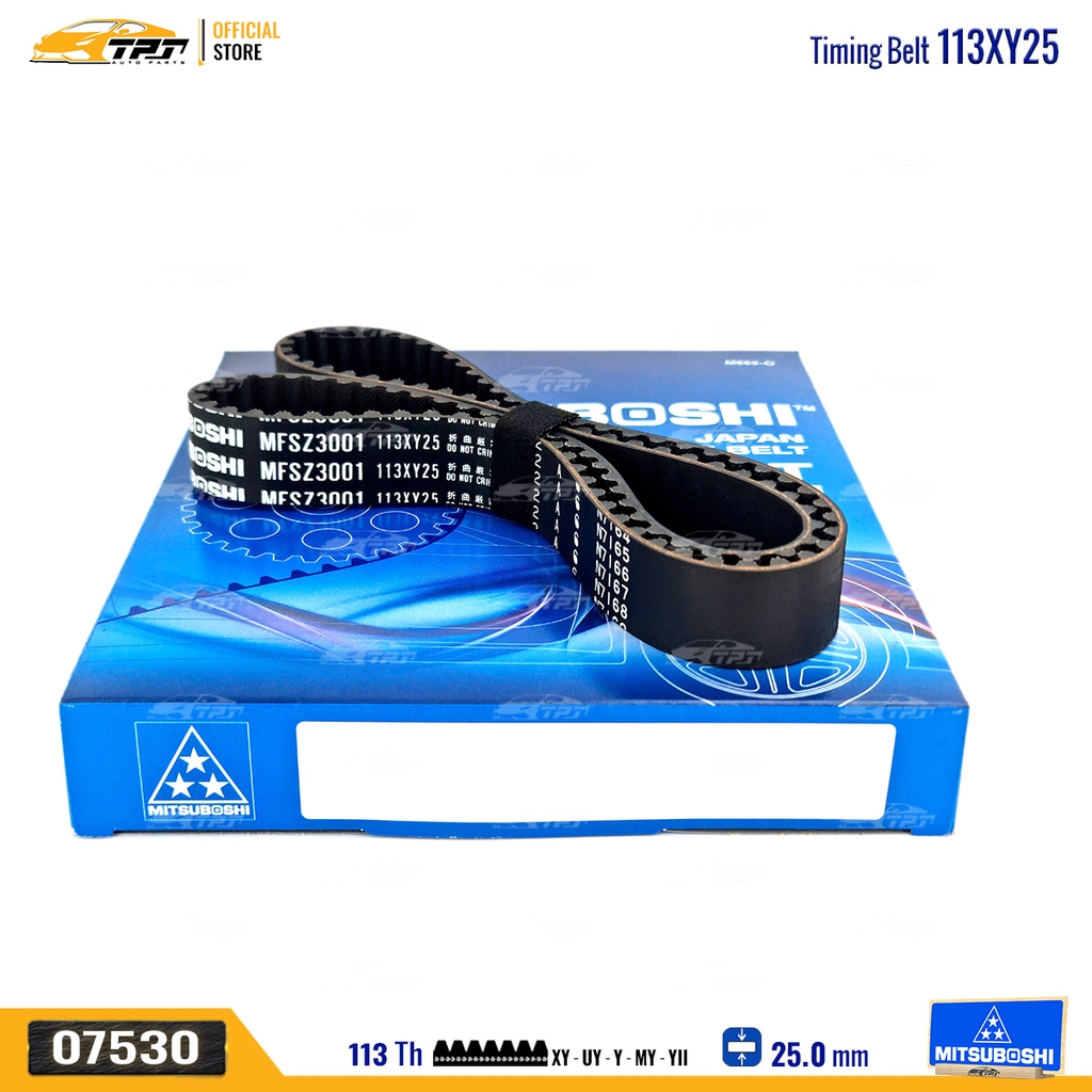 113XY25 Dây Curoa Cam / Dây Đai Răng Suzuki CARRY Mitsuboshi - Japan