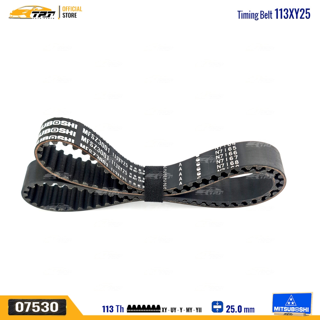 113XY25 Dây Curoa Cam / Dây Đai Răng Suzuki CARRY Mitsuboshi - Japan