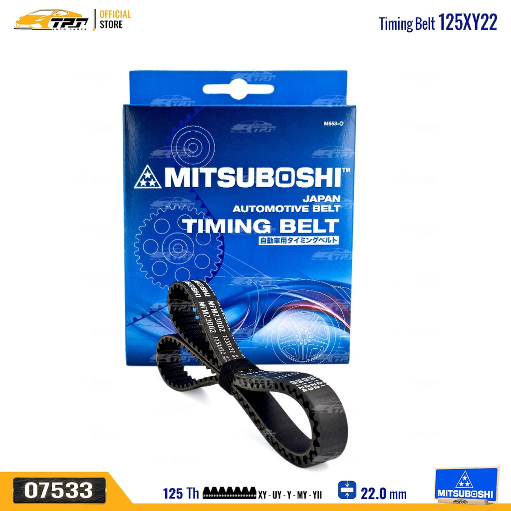 125XY22 Dây Curoa Cam / Dây Đai Răng Mazda 323 1.5 Mitsuboshi - Japan