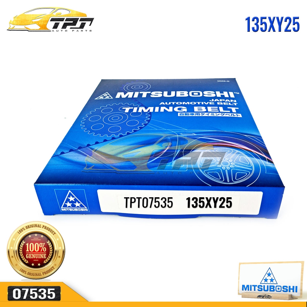 135XY25 Dây Curoa Cam / Dây Đai Răng Mazda 626 - PREMACY 2.0 Mitsuboshi - Japan