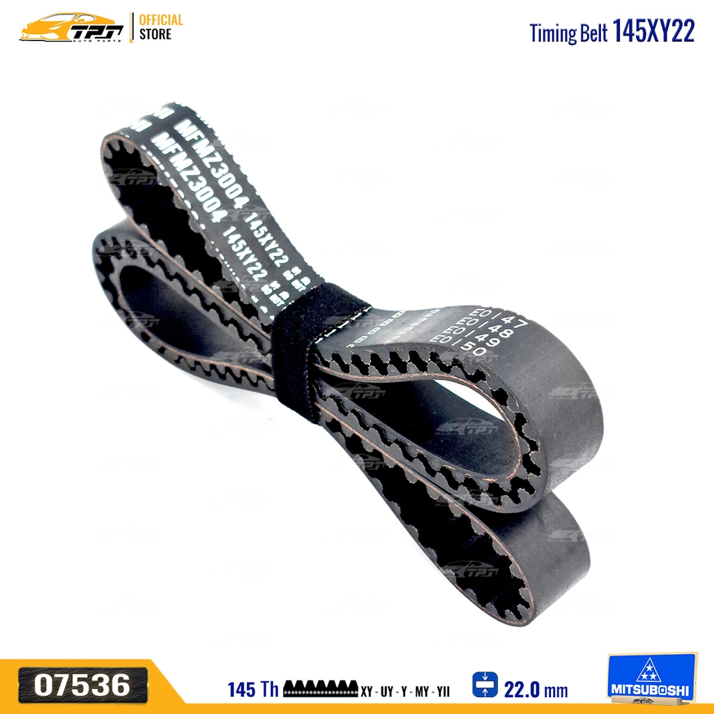 145XY22 Dây Curoa Cam / Dây Đai Răng Mazda FAMILIA - MX-3 - MX-5 Mitsuboshi - Japan