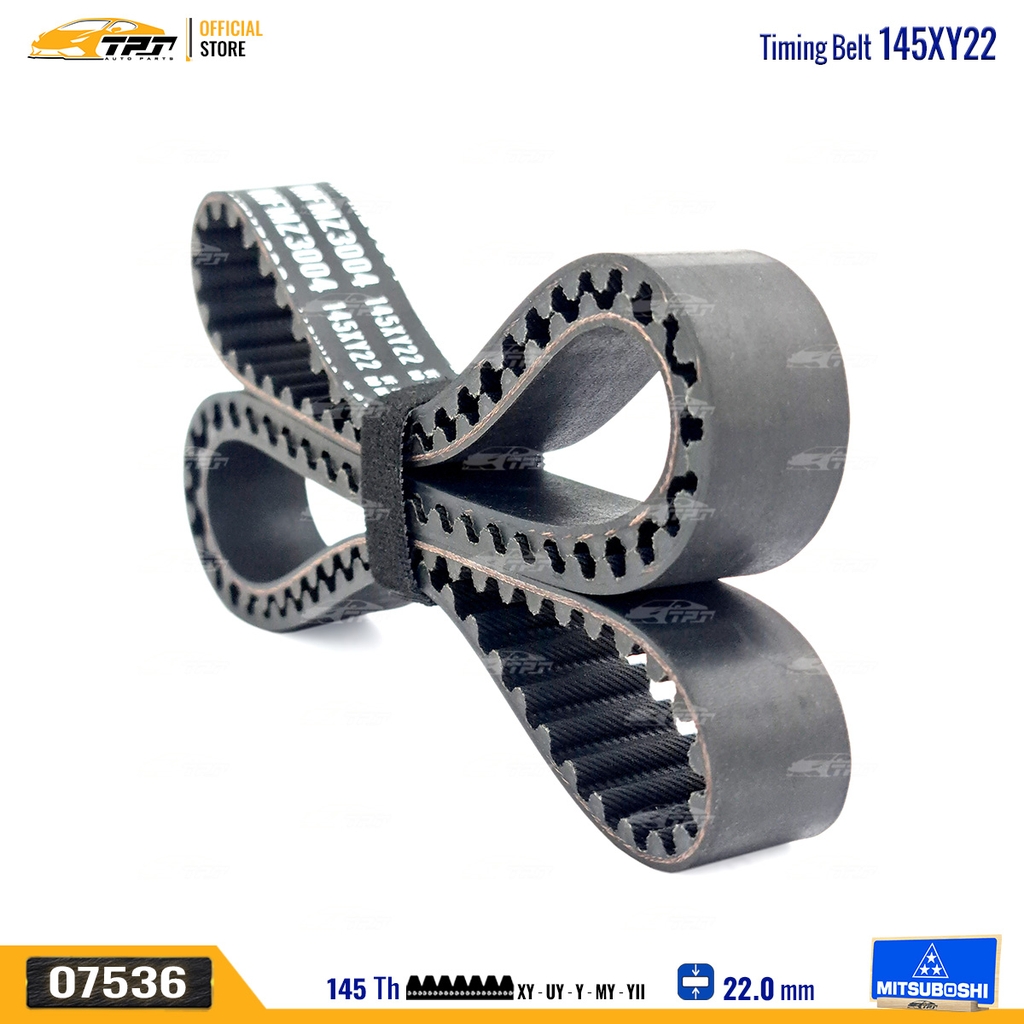 145XY22 Dây Curoa Cam / Dây Đai Răng Mazda FAMILIA - MX-3 - MX-5 Mitsuboshi - Japan