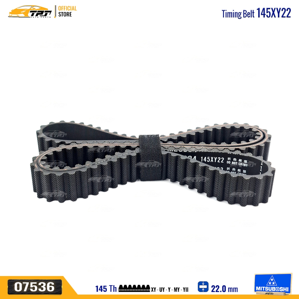 145XY22 Dây Curoa Cam / Dây Đai Răng Mazda FAMILIA - MX-3 - MX-5 Mitsuboshi - Japan