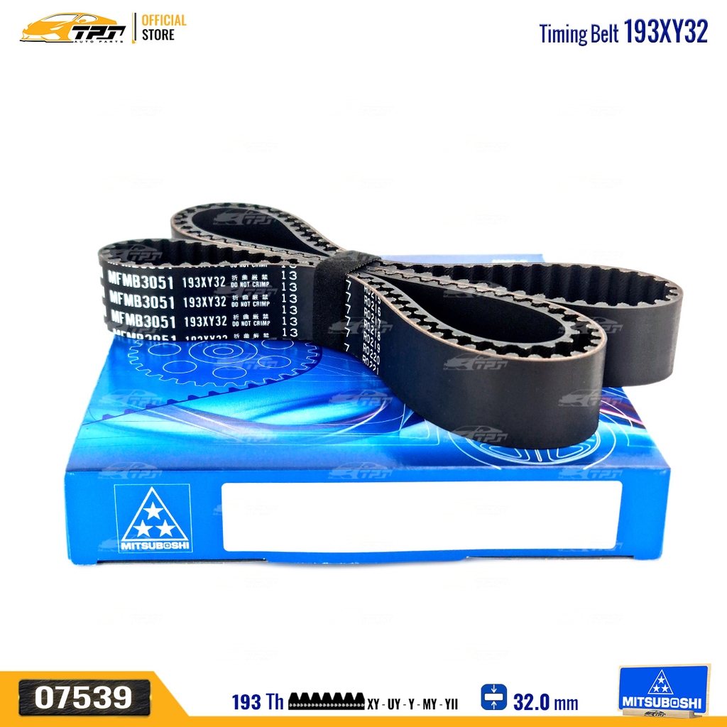 193XY32 Dây Curoa Cam / Dây Đai Răng Mitsubishi PAJERO 3.0 Mitsuboshi - Japan