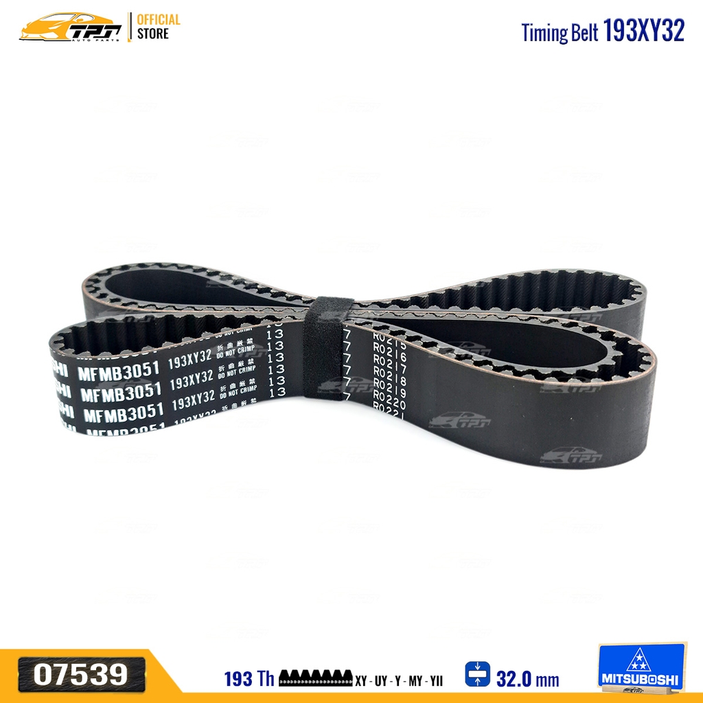 193XY32 Dây Curoa Cam / Dây Đai Răng Mitsubishi PAJERO 3.0 Mitsuboshi - Japan