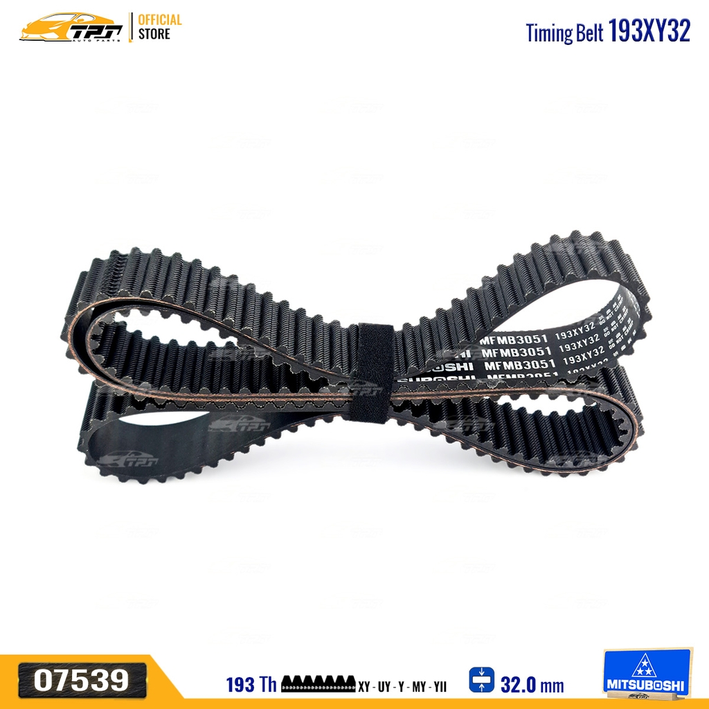 193XY32 Dây Curoa Cam / Dây Đai Răng Mitsubishi PAJERO 3.0 Mitsuboshi - Japan