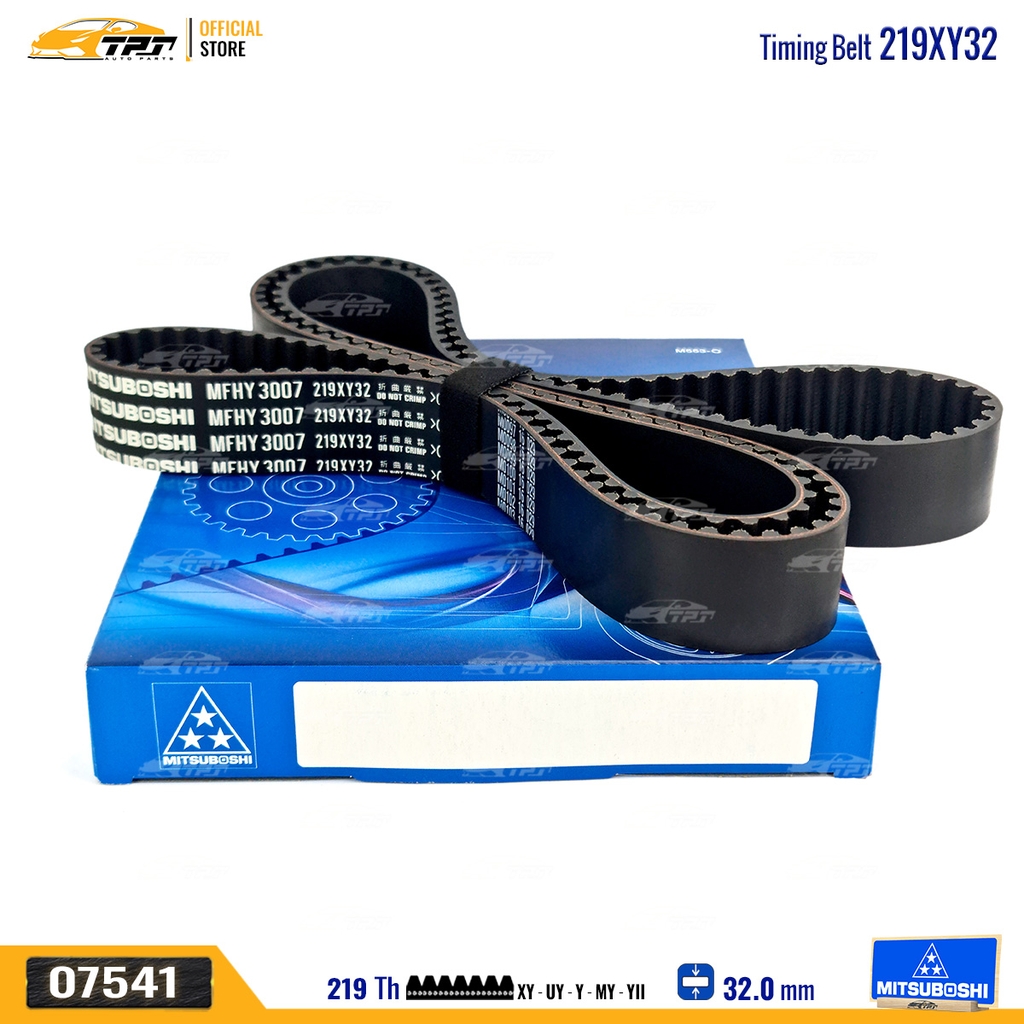 219XY32 Dây Curoa Cam / Dây Đai Răng Hyundai SANTAFE 2.7 - Kia OPTIMA 2.7 Mitsuboshi - Japan