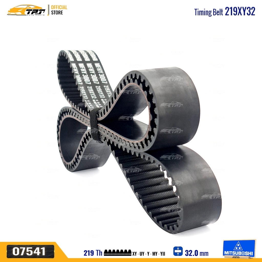 219XY32 Dây Curoa Cam / Dây Đai Răng Hyundai SANTAFE 2.7 - Kia OPTIMA 2.7 Mitsuboshi - Japan
