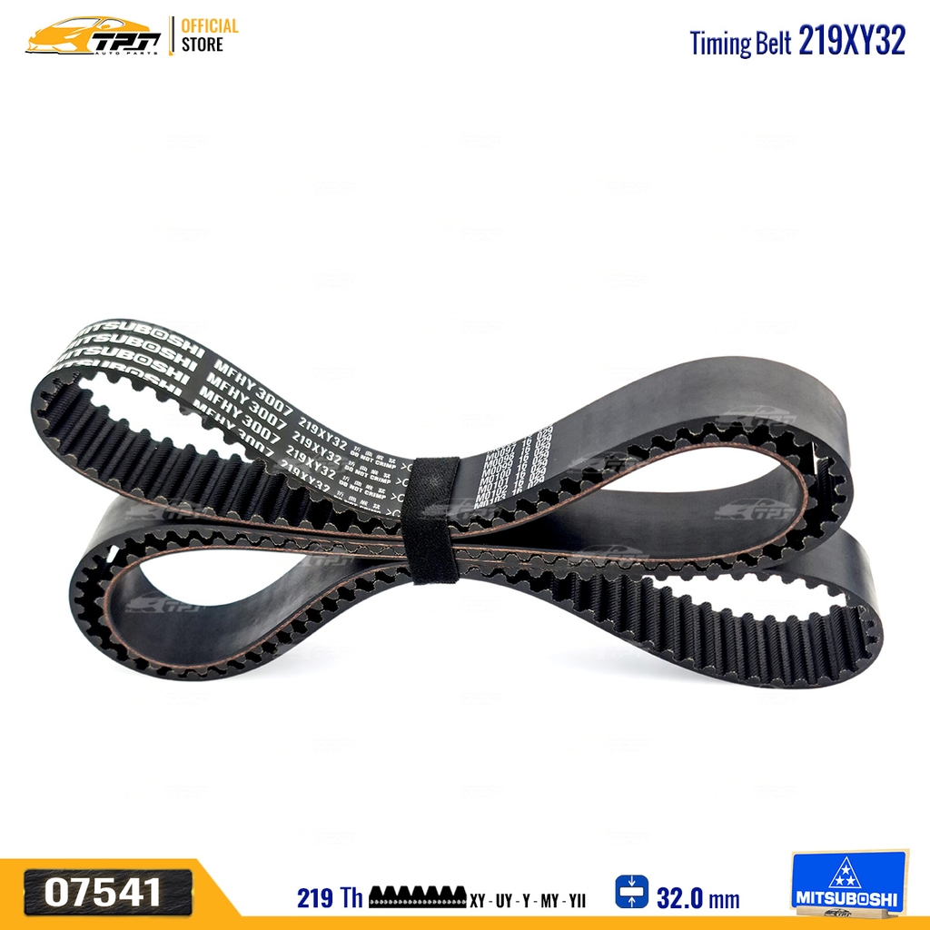 219XY32 Dây Curoa Cam / Dây Đai Răng Hyundai SANTAFE 2.7 - Kia OPTIMA 2.7 Mitsuboshi - Japan