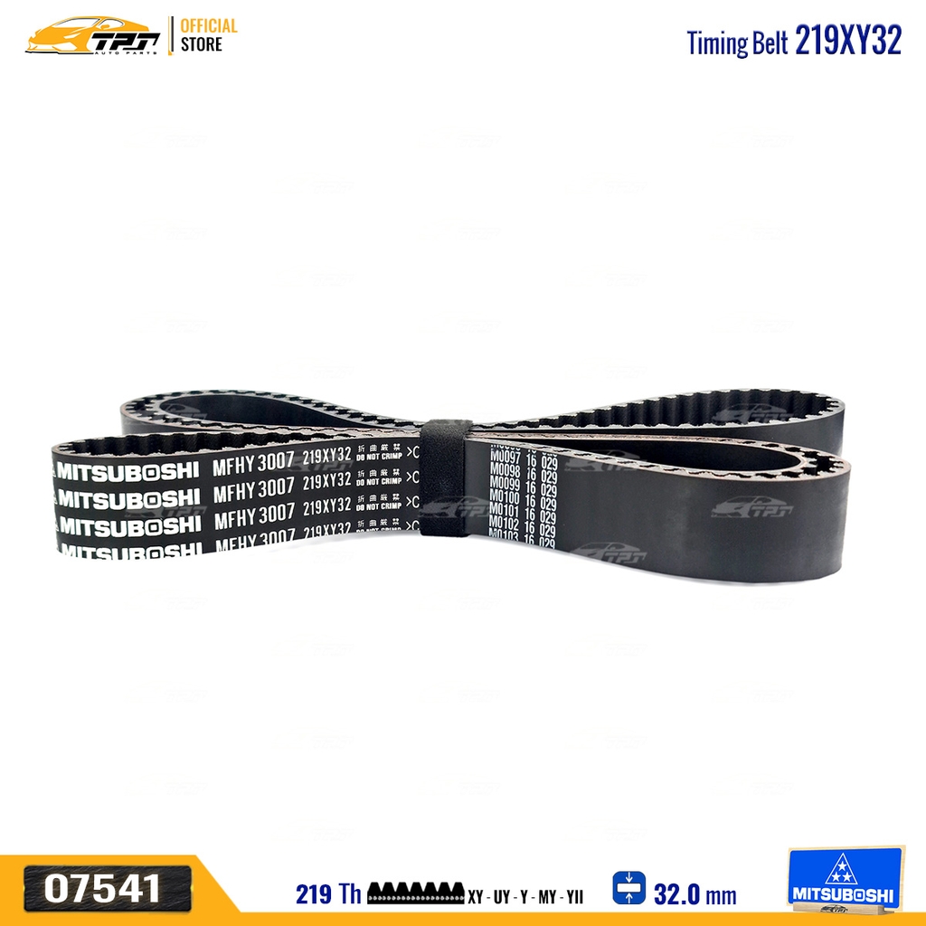 219XY32 Dây Curoa Cam / Dây Đai Răng Hyundai SANTAFE 2.7 - Kia OPTIMA 2.7 Mitsuboshi - Japan