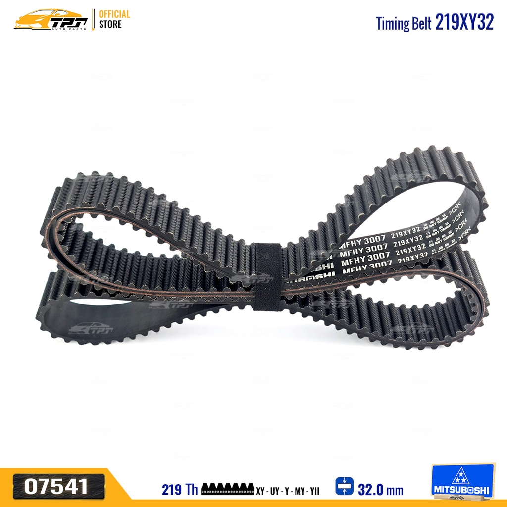 219XY32 Dây Curoa Cam / Dây Đai Răng Hyundai SANTAFE 2.7 - Kia OPTIMA 2.7 Mitsuboshi - Japan