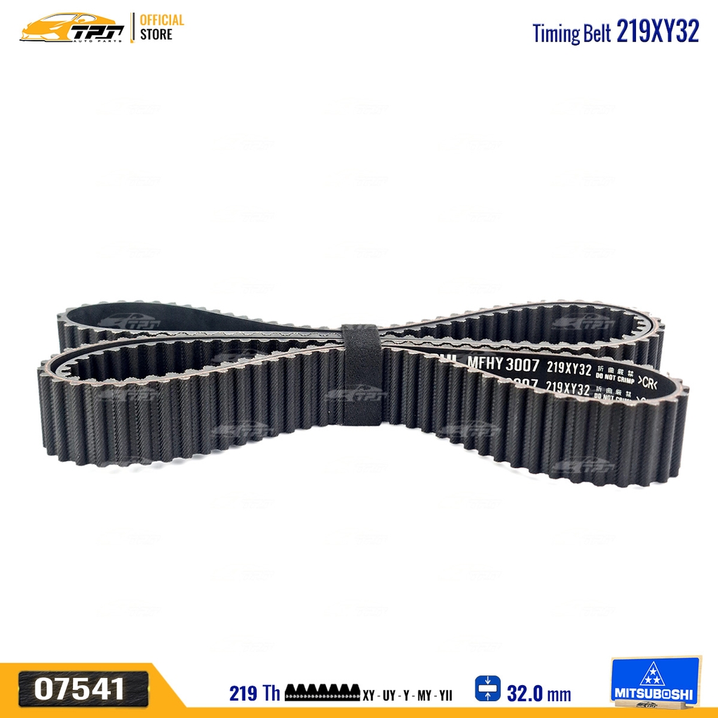 219XY32 Dây Curoa Cam / Dây Đai Răng Hyundai SANTAFE 2.7 - Kia OPTIMA 2.7 Mitsuboshi - Japan