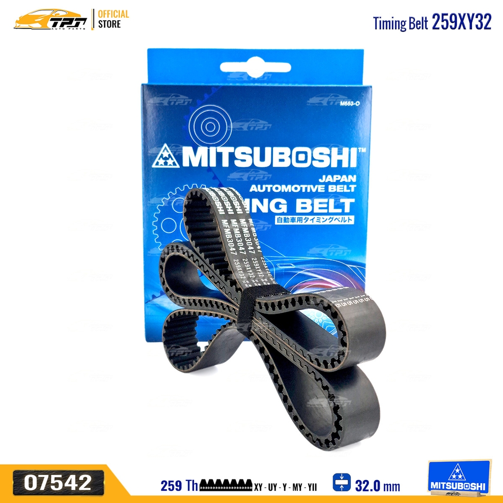 259XY32 Dây Curoa Cam / Dây Đai Răng Hyundai TERRACAN 3.5 Mitsuboshi - Japan