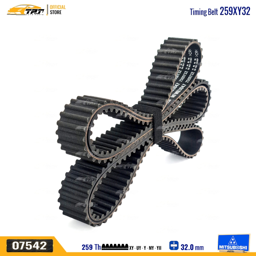 259XY32 Dây Curoa Cam / Dây Đai Răng Hyundai TERRACAN 3.5 Mitsuboshi - Japan