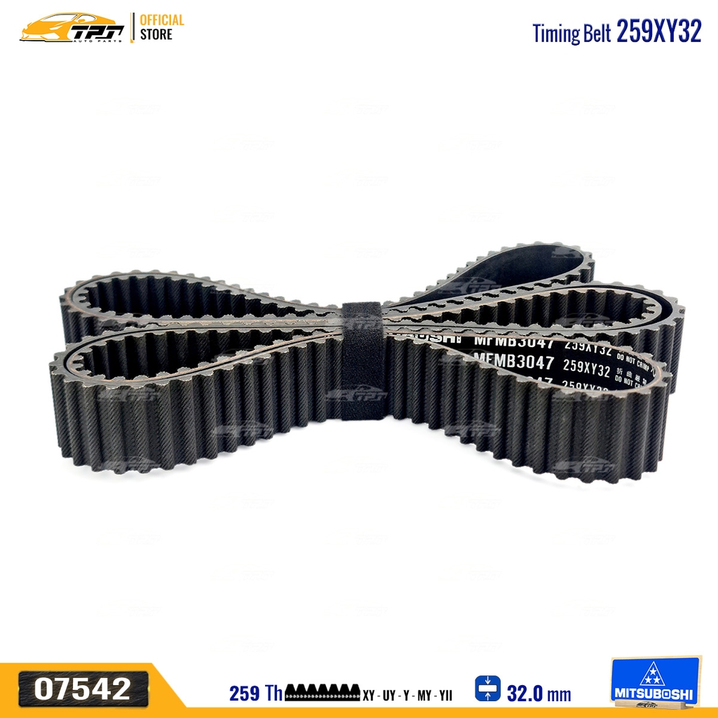 259XY32 Dây Curoa Cam / Dây Đai Răng Hyundai TERRACAN 3.5 Mitsuboshi - Japan