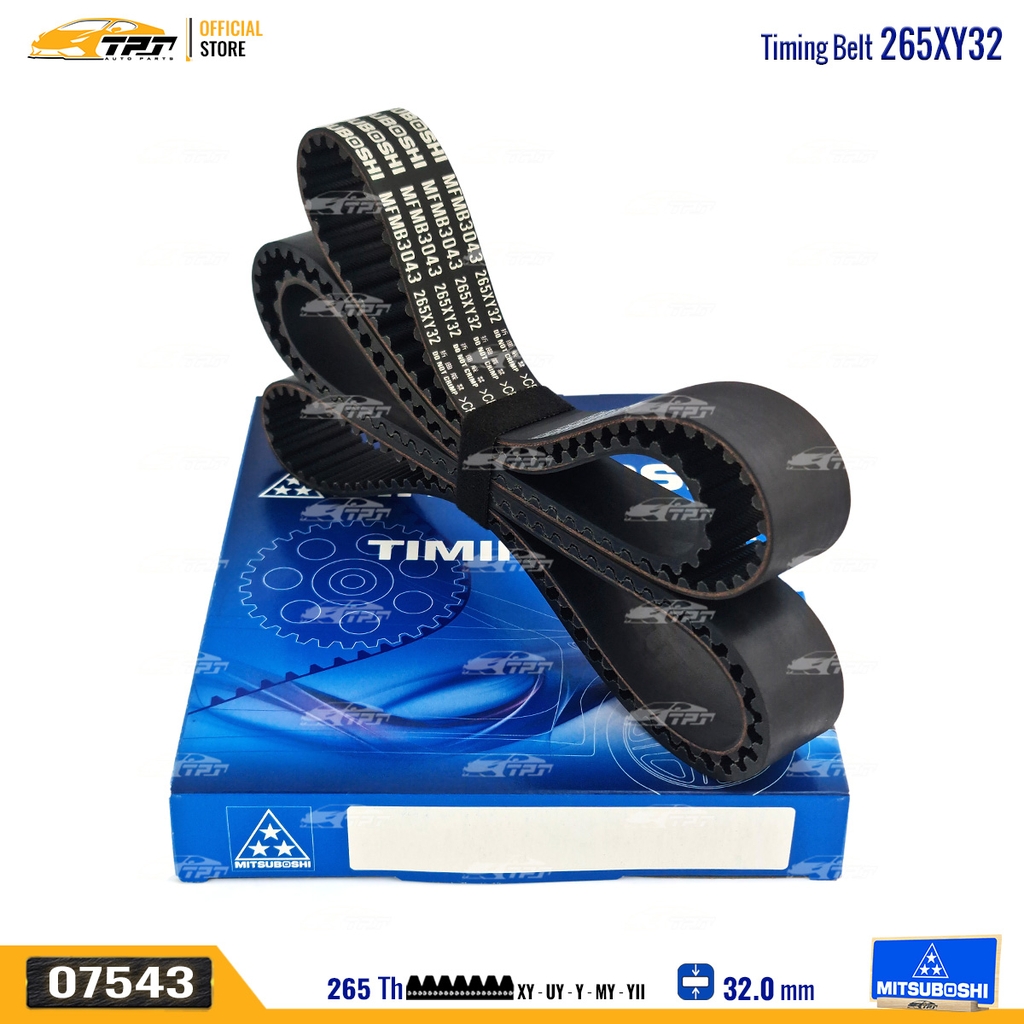 265XY32 Dây Curoa Cam / Dây Đai Răng MITSUIBISHI PAJERO 3.5 V6 Mitsuboshi - Japan