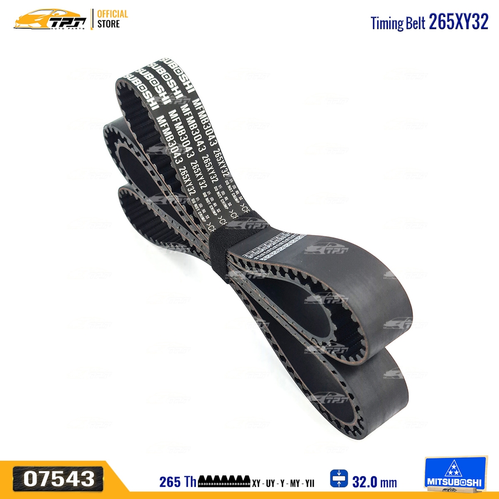 265XY32 Dây Curoa Cam / Dây Đai Răng MITSUIBISHI PAJERO 3.5 V6 Mitsuboshi - Japan