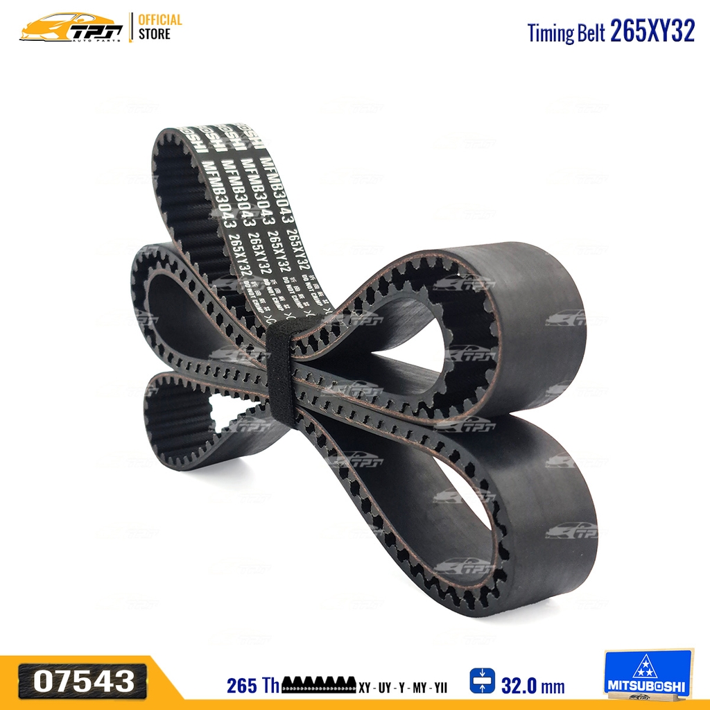 265XY32 Dây Curoa Cam / Dây Đai Răng MITSUIBISHI PAJERO 3.5 V6 Mitsuboshi - Japan