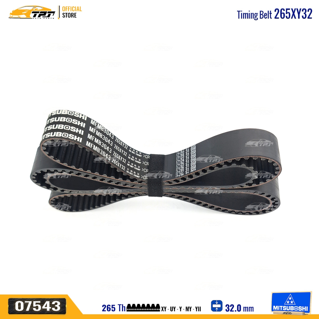 265XY32 Dây Curoa Cam / Dây Đai Răng MITSUIBISHI PAJERO 3.5 V6 Mitsuboshi - Japan