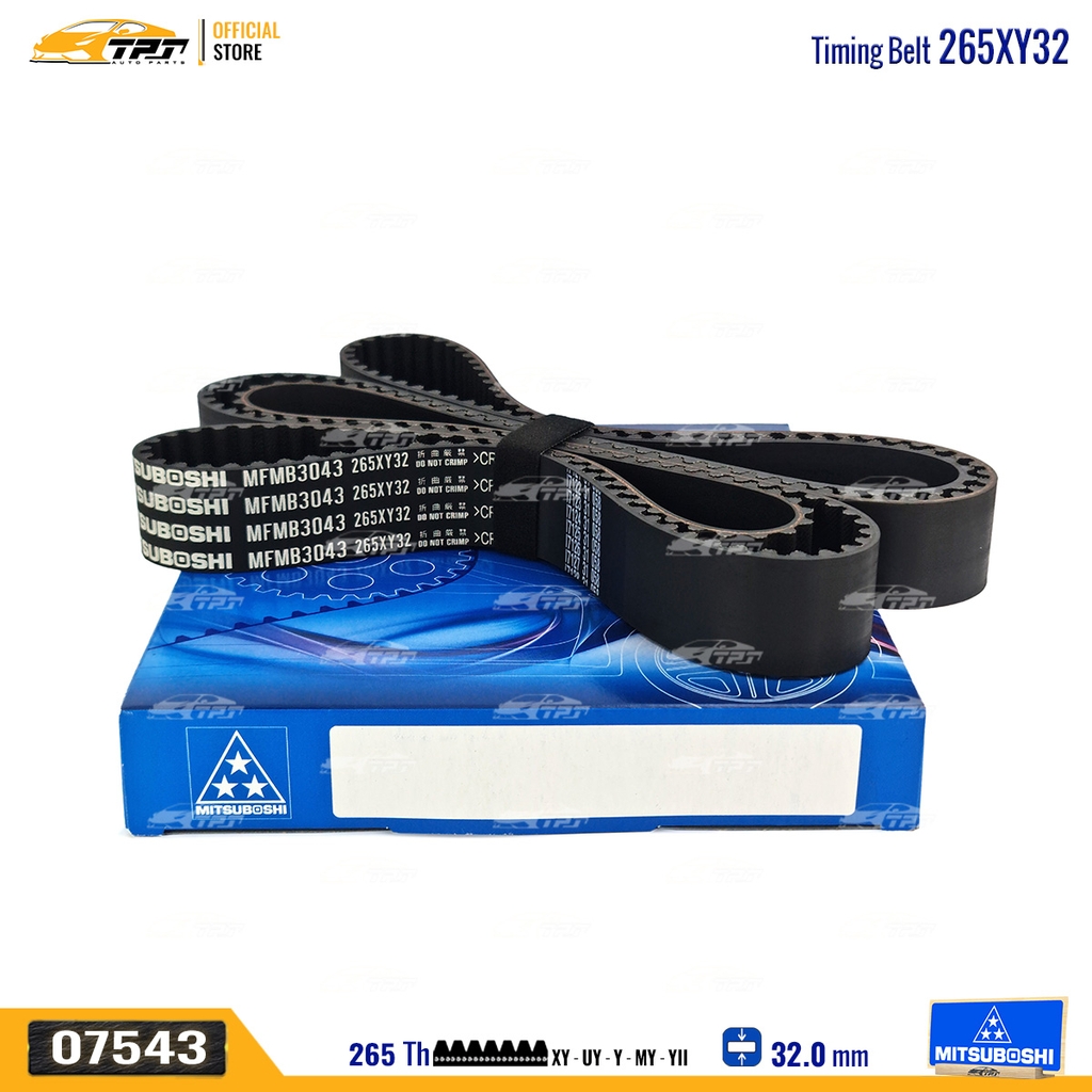 265XY32 Dây Curoa Cam / Dây Đai Răng MITSUIBISHI PAJERO 3.5 V6 Mitsuboshi - Japan