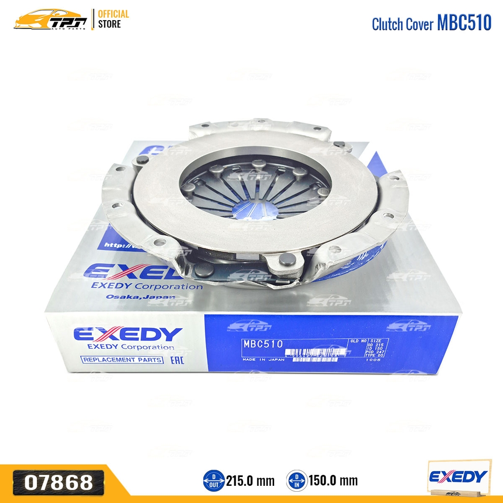 MBC510 - Mâm Ép - Bàn Ép Mitsubishi JOLIE [215-140] Exedy - Japan