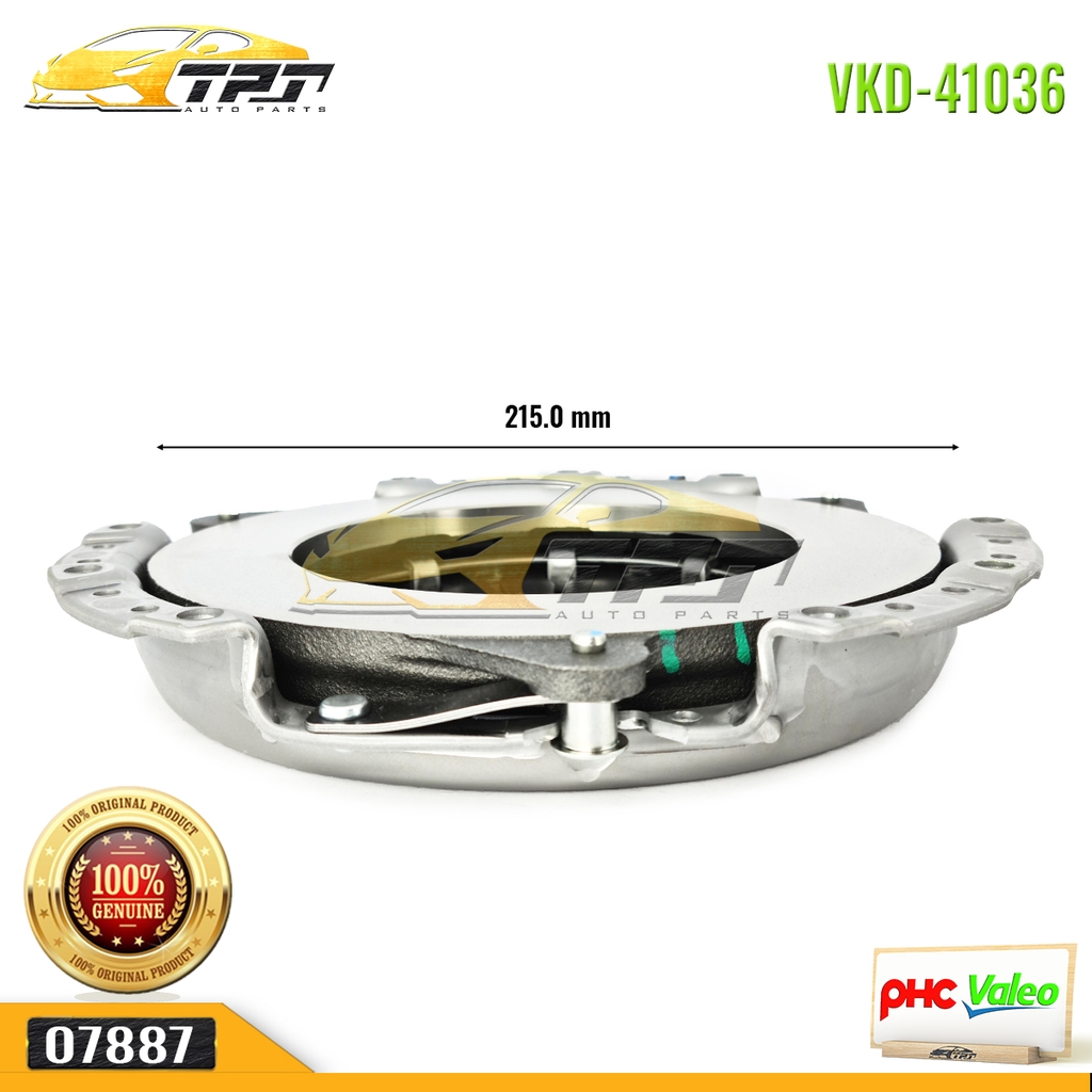 Mâm Ép Suzuki APV - Hyundai ELANTRA - ACCENT - Kia SPECTRA - K3 - CARENS 1.6 215 mm [VKD-41036 XL] VALEO - Korea