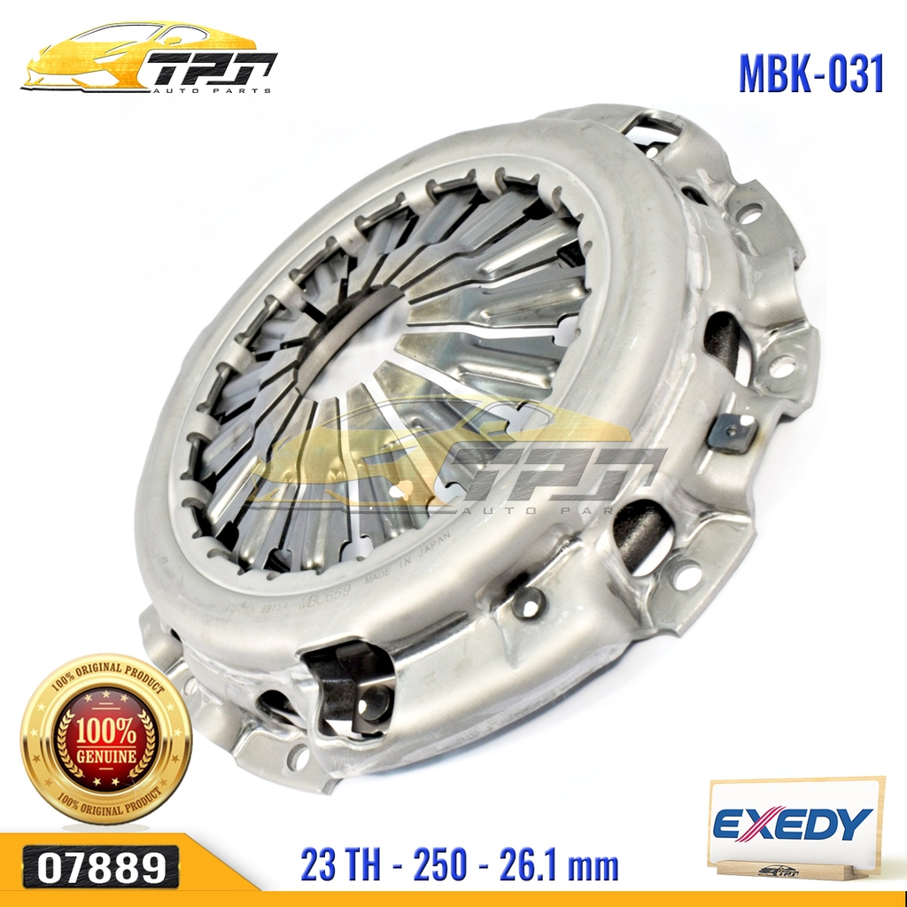 MBK031 - Bộ Ly Hợp Lá Côn - Mâm Ép - Bitê Mitsubishi TRITON - PAJERO - PAJERO SPORT [23R-250-26.1 250-160] EXEDY - Japan