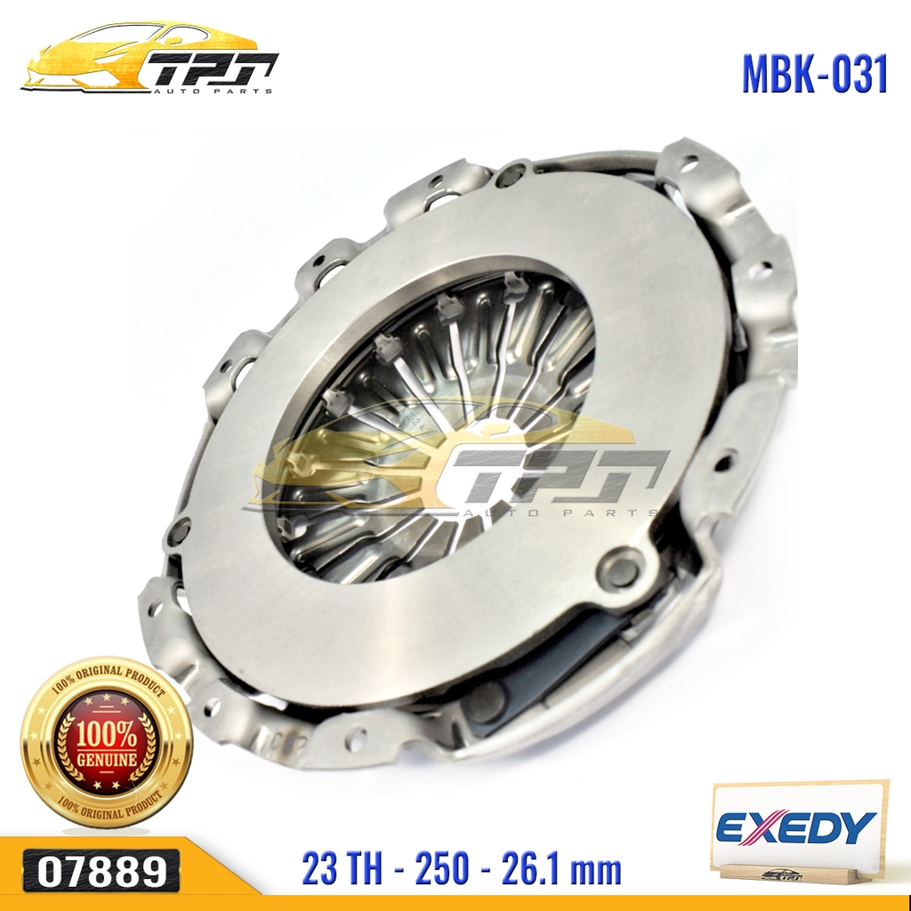 MBK031 - Bộ Ly Hợp Lá Côn - Mâm Ép - Bitê Mitsubishi TRITON - PAJERO - PAJERO SPORT [23R-250-26.1 250-160] EXEDY - Japan