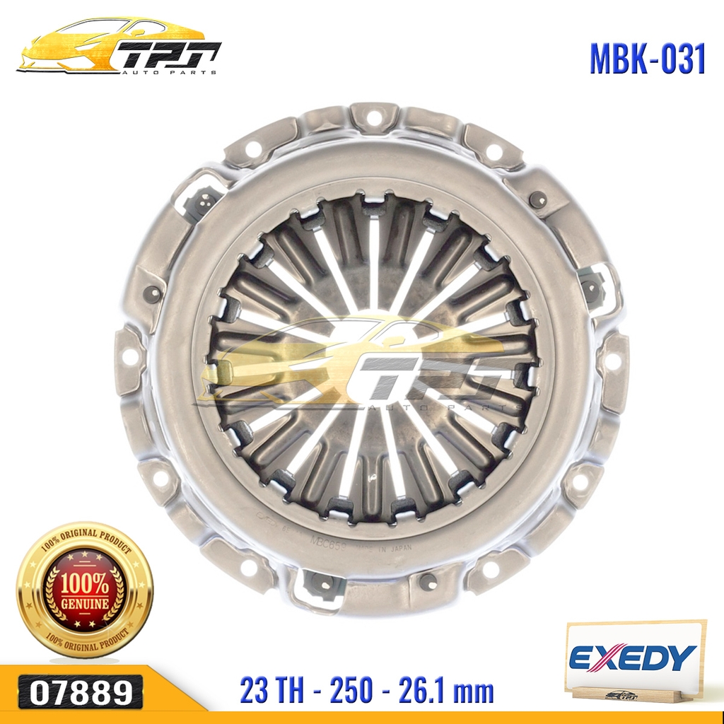 MBK031 - Bộ Ly Hợp Lá Côn - Mâm Ép - Bitê Mitsubishi TRITON - PAJERO - PAJERO SPORT [23R-250-26.1 250-160] EXEDY - Japan