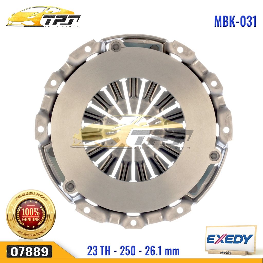 MBK031 - Bộ Ly Hợp Lá Côn - Mâm Ép - Bitê Mitsubishi TRITON - PAJERO - PAJERO SPORT [23R-250-26.1 250-160] EXEDY - Japan