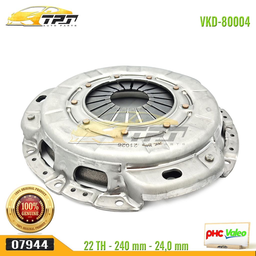 Bộ Kits Lá Côn - Mâm Ép Kia FRONTIER 240mm [VKD-80004 XL] VALEO - Korea