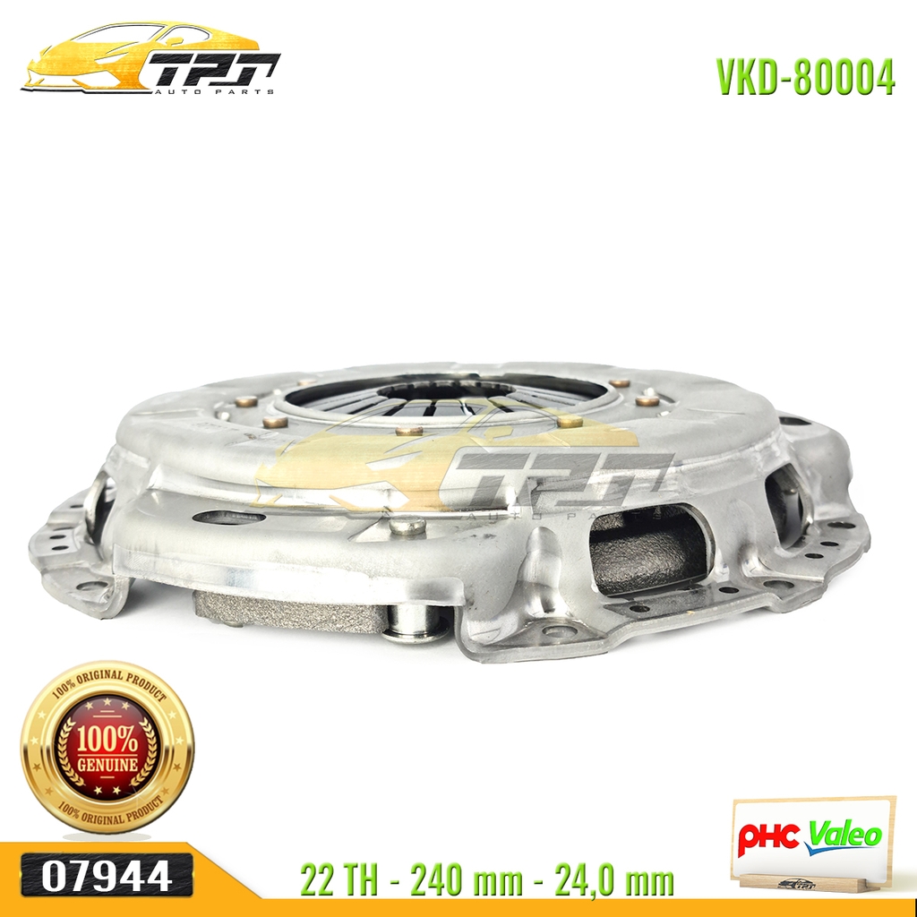 Bộ Kits Lá Côn - Mâm Ép Kia FRONTIER 240mm [VKD-80004 XL] VALEO - Korea