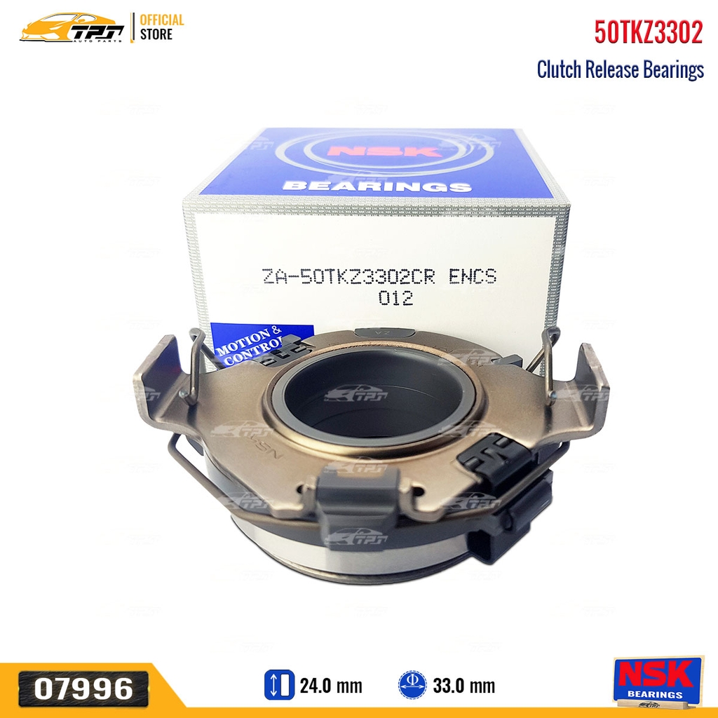 50TKZ3302 - Bạc Đạn BiTê Toyota VIOS 03-21 - YARIS 05-17 [33.0] NSK - Japan