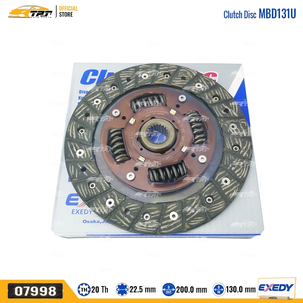 MBD131U Lá Côn Mitsubishi XPANDER [20R-200-22.4] EXEDY - Japan