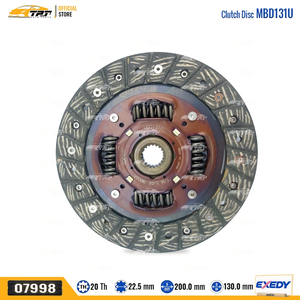 MBD131U Lá Côn Mitsubishi XPANDER [20R-200-22.4] EXEDY - Japan