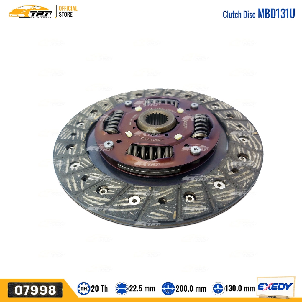 MBD131U Lá Côn Mitsubishi XPANDER [20R-200-22.4] EXEDY - Japan