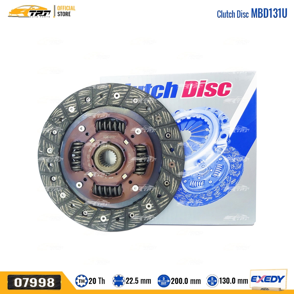 MBD131U Lá Côn Mitsubishi XPANDER [20R-200-22.4] EXEDY - Japan