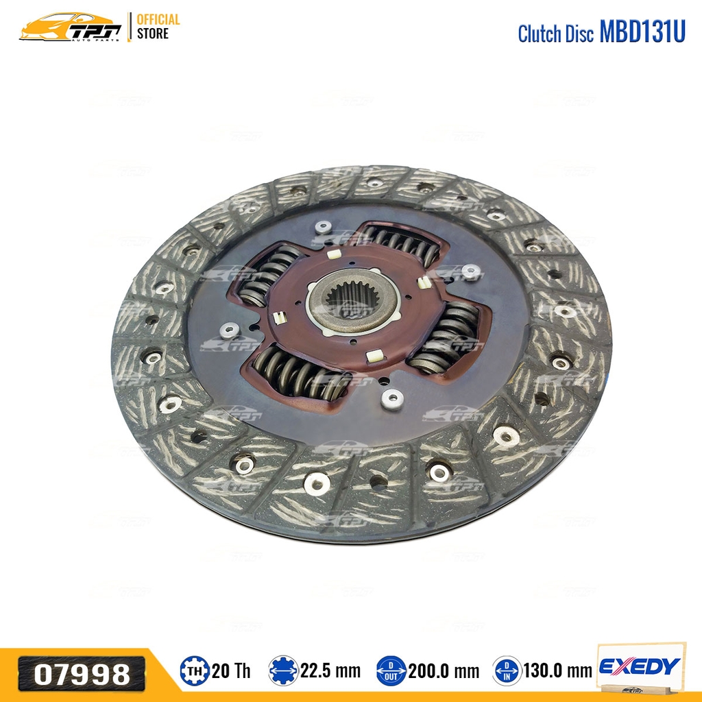 MBD131U Lá Côn Mitsubishi XPANDER [20R-200-22.4] EXEDY - Japan