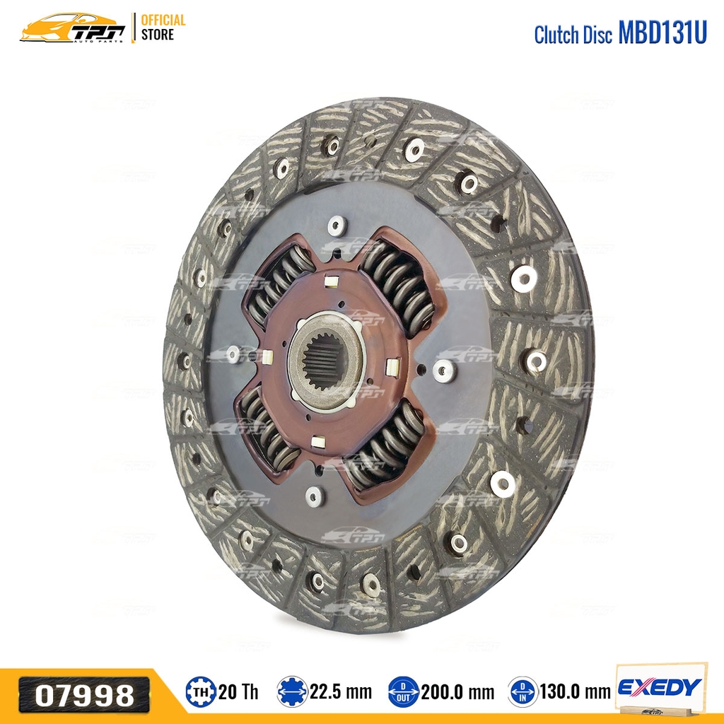 MBD131U Lá Côn Mitsubishi XPANDER [20R-200-22.4] EXEDY - Japan