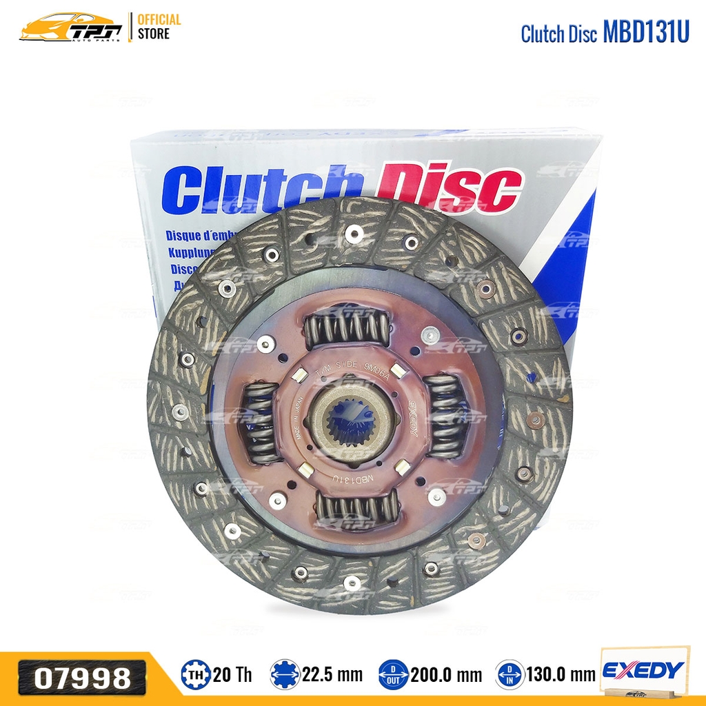 MBD131U Lá Côn Mitsubishi XPANDER [20R-200-22.4] EXEDY - Japan